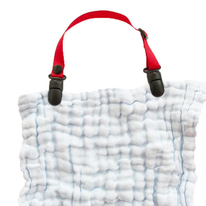 Baby handkerchief clip Baby towel anti-drop clip Adjustable neck towel clip Hat anti-drop clip
