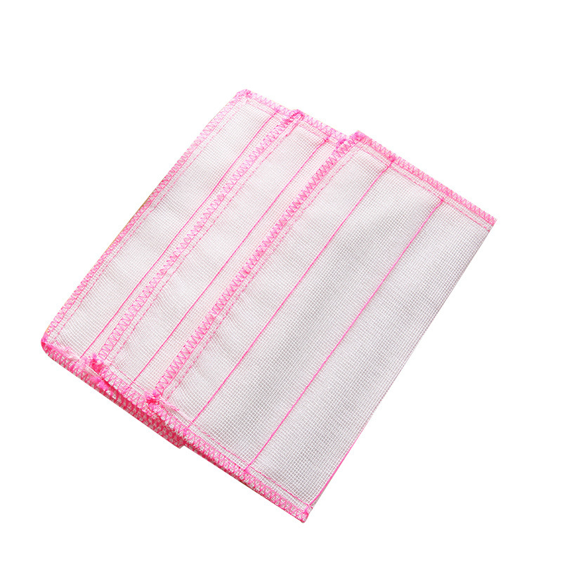 Kitchen fiber absorbent non-oily dishwashing cloth cleaning cloth dishwashing towel bulk scouring pad wholesale