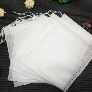 5.5*7 non-woven fabric drawstring tea bag machine threading disposable filter seasoning halogen tea bag tea bag