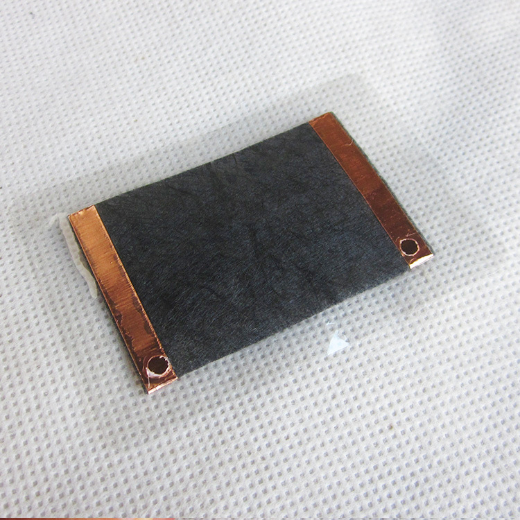 Atmisi 5v carbon fiber heating sheet 5. 5x8cm plastic sealing heating sheet far infrared PET electric heating film heating sheet