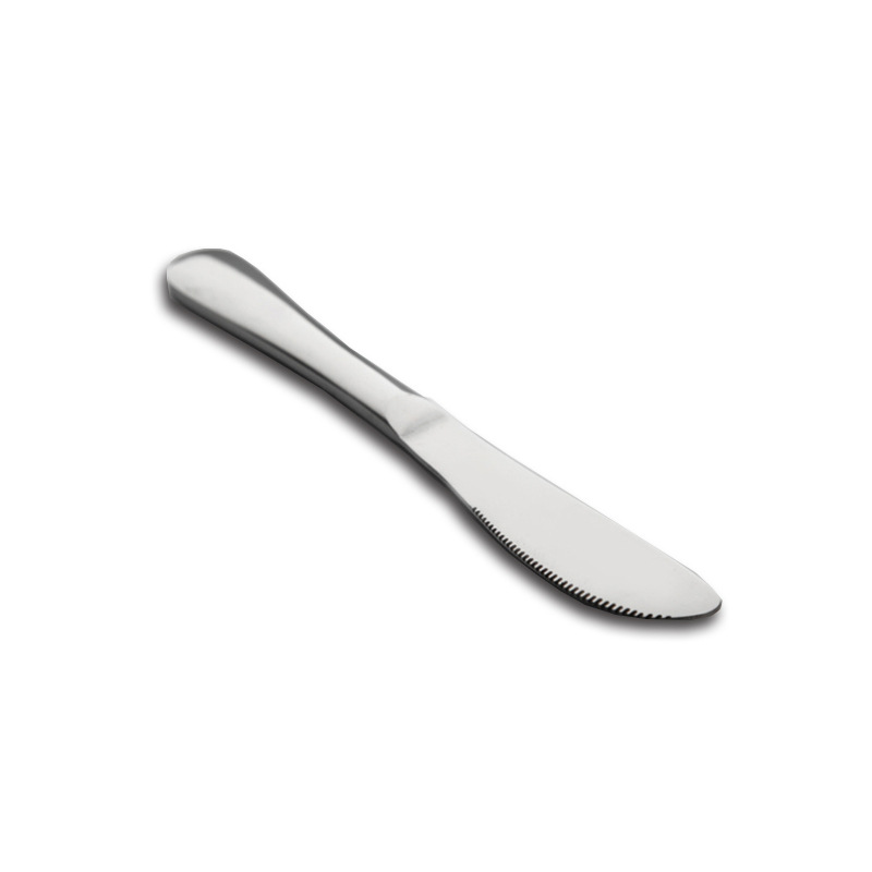 Jieyang stainless steel hotel supplies 1010 knife, fork and spoon tableware suit salad fork sugar spoon ice spoon tableware