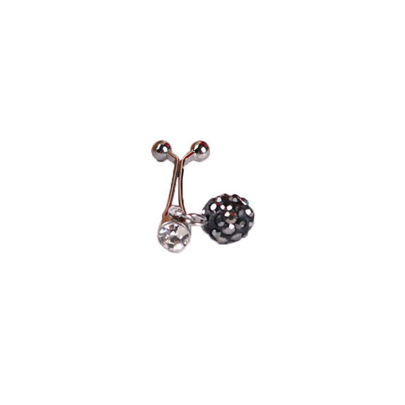Cross-border dedicated to clay ball rhinestone multi-color turban turban fixed buckle clothing personality hanging ball ethnic style brooch