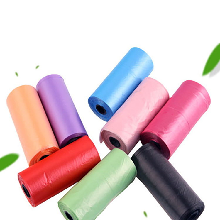 Thickened Mini Desktop Small Garbage Bag Car Disposable Garbage Plastic Bag Dog Picking Bag 25*30