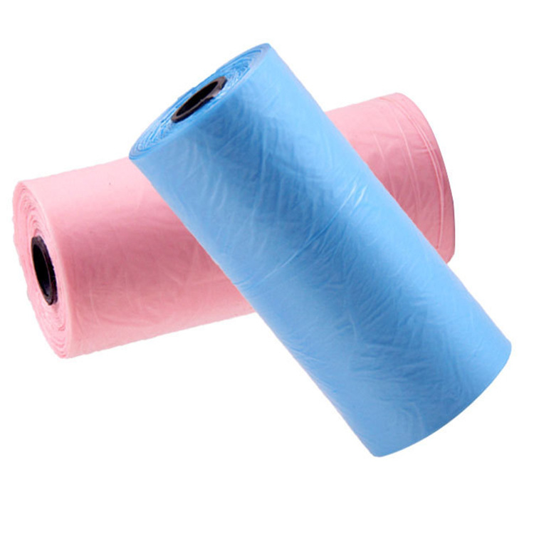 Thickened Mini Desktop Small Garbage Bag Car Disposable Garbage Plastic Bag Dog Picking Bag 25*30