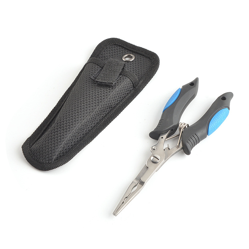 Factory direct stainless steel multi-function pointed mouth fishing tongs fishing line scissors/fishing tongs quality outdoor fishing gear
