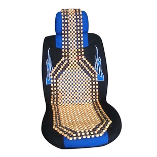 Factory wholesale summer car cushion wooden bead cushion massage cushion foreign trade export wooden bead breathable cushion