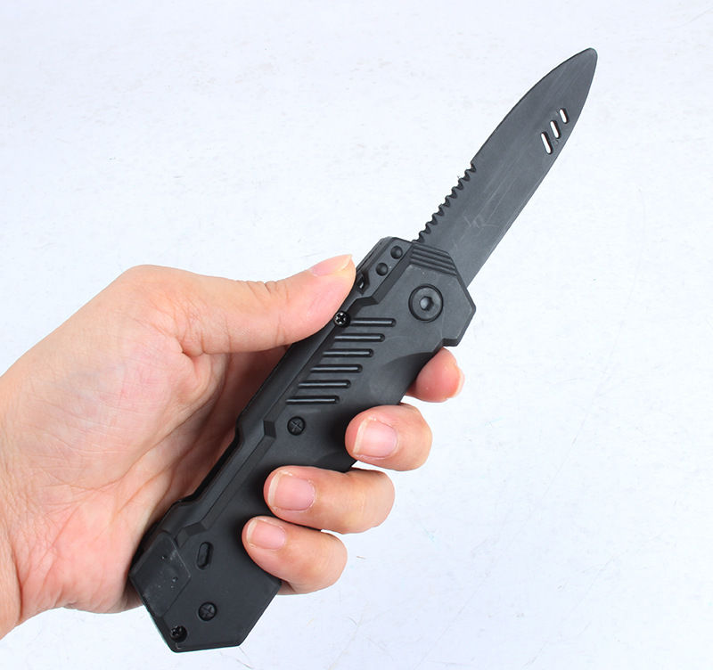 Cross-border toy knife plastic props telescopic knife April Fool's Day funny spring knife children's toy 3-4 years old wholesale