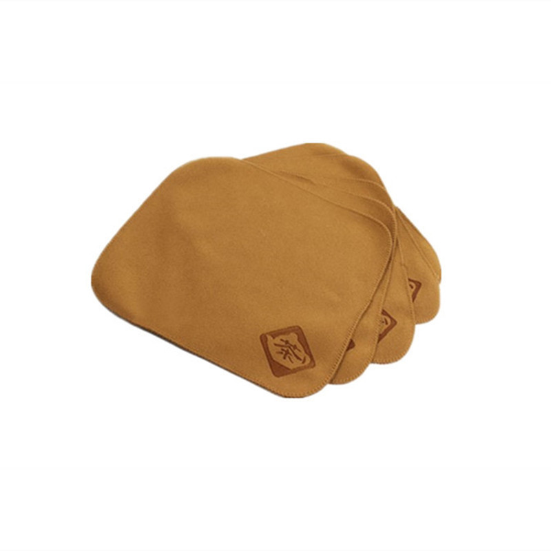 Factory wholesale pure cotton tea towel tea cloth advanced thickened tea towel Super absorbent tea towel tea set accessories logo