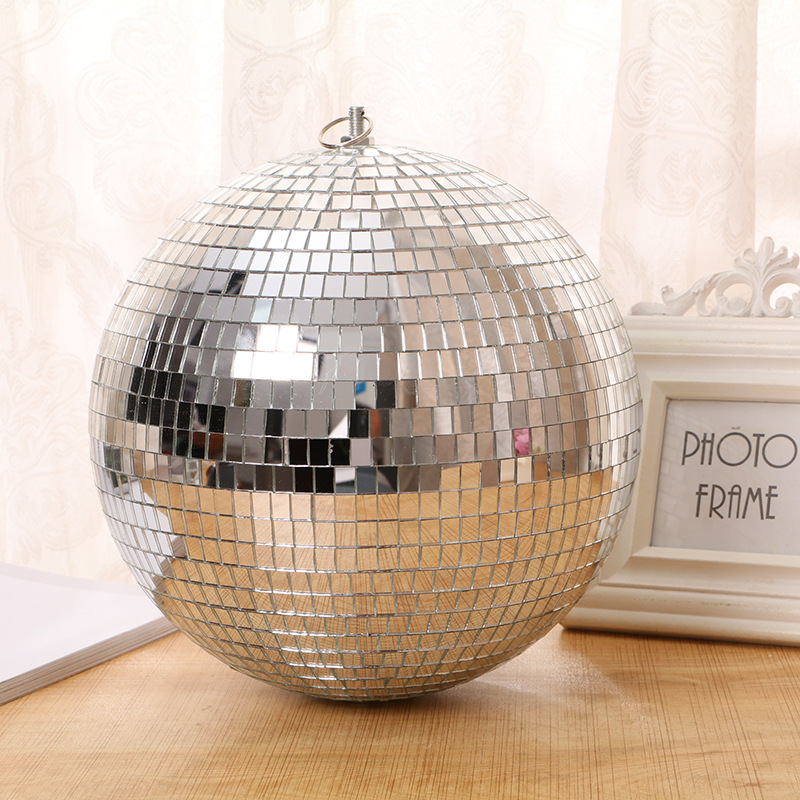 40cm-1m Reflective Mirror Ball Party Prom Bar disco Flash Ball Laser Ball Christmas Glass Ball Decoration