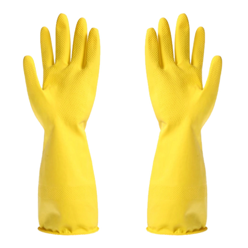 Washing gloves household cleaning latex rubber rubber gloves Kitchen Laundry clothes thin plastic gloves wholesale