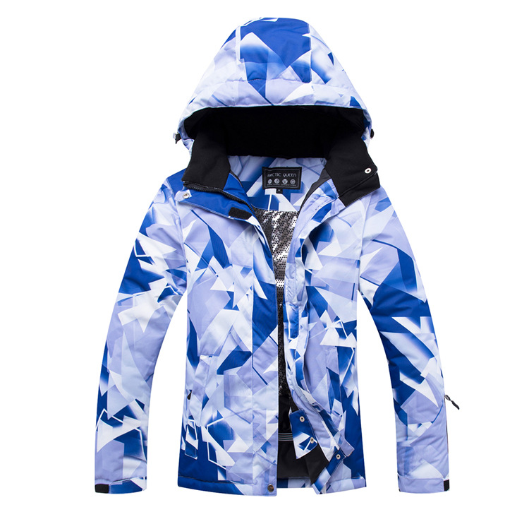 New Ski Suit Women's South Korea Snowboard Double Ski Suit Jacket Warm Thickened Outdoor Fashion