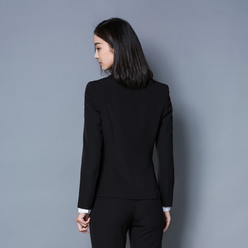 Fashion Ladies Professional Suit Long Sleeve 2024 Spring New Student Interview Work Clothes Suit Two-Piece Dress