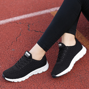 Spring 2021 New Flying Weaver Women's Shoes Korean All-match Lightweight Women's Shoes Lace-up Casual Shoes Fashion Sneakers for Women