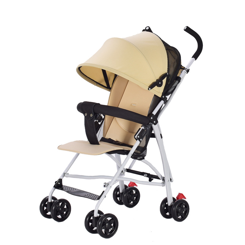 Baby Stroller super light foldable baby umbrella car shock absorber gauze slip baby artifact child bb delivery wholesale