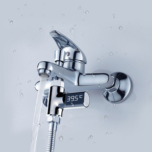 Cross-border warm passive water thermometer baby bath baby thermometer faucet shower digital thermometer