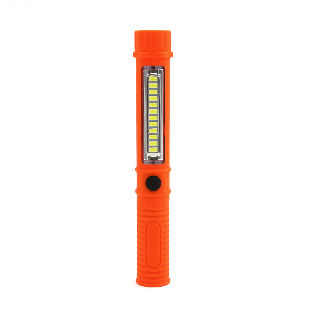 12LED pen light patch COB battery type glare flashlight working lamp maintenance with magnet