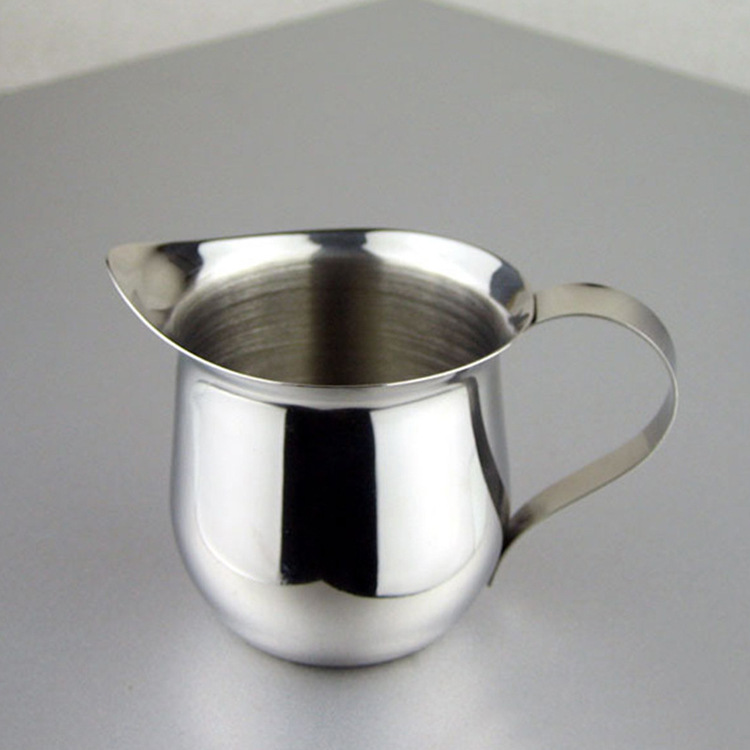 New fashion thick stainless steel small milk cup winter mug condensed milk cup nipple cup spot wholesale