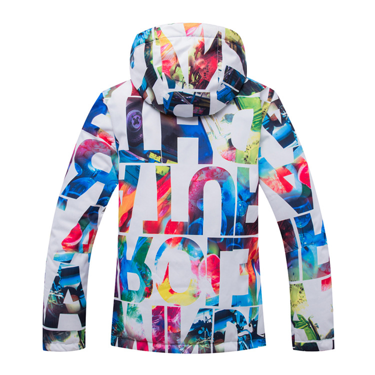 New Ski Suit Women's South Korea Snowboard Double Ski Suit Jacket Warm Thickened Outdoor Fashion