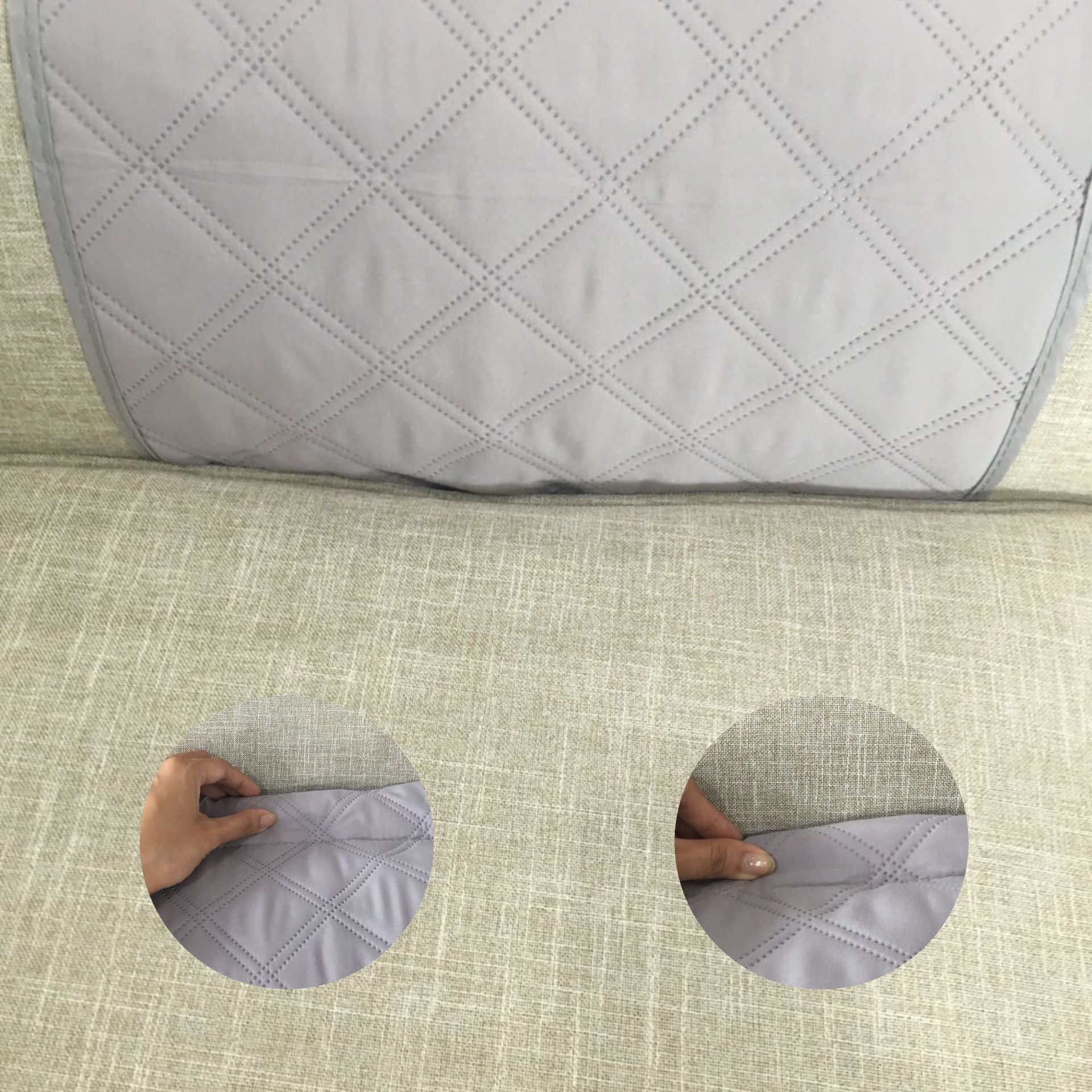 Sofa storage bag living room bedside remote control storage hanging bag Amazon with spot a generation of hair
