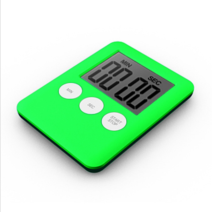 Ultra-thin countdown timer kitchen timer electronic timer kitchen timer reminder