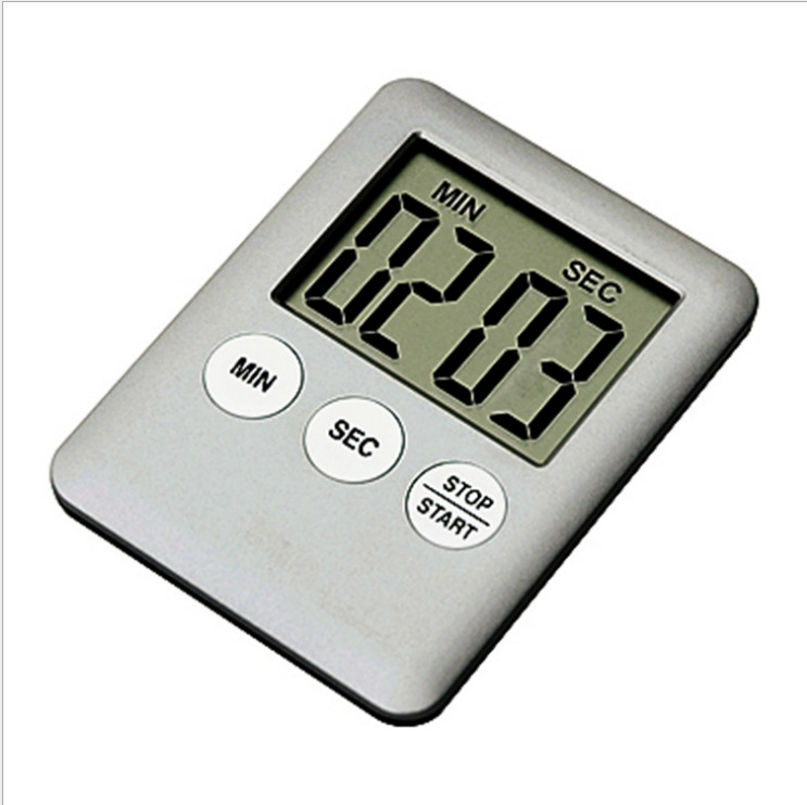 Ultra-thin countdown timer kitchen timer electronic timer kitchen timer reminder