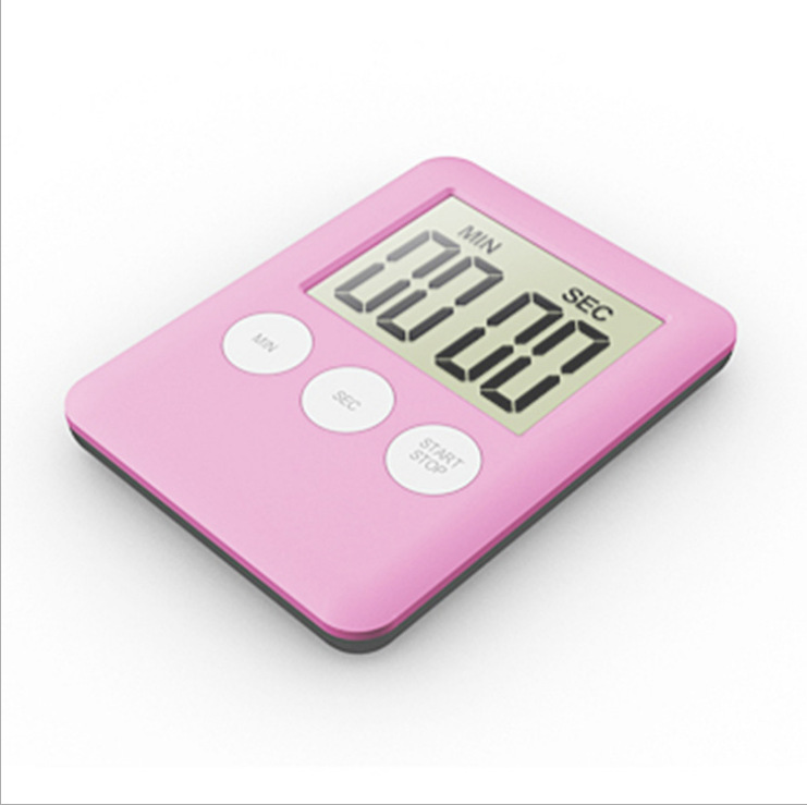 Ultra-thin countdown timer kitchen timer electronic timer kitchen timer reminder