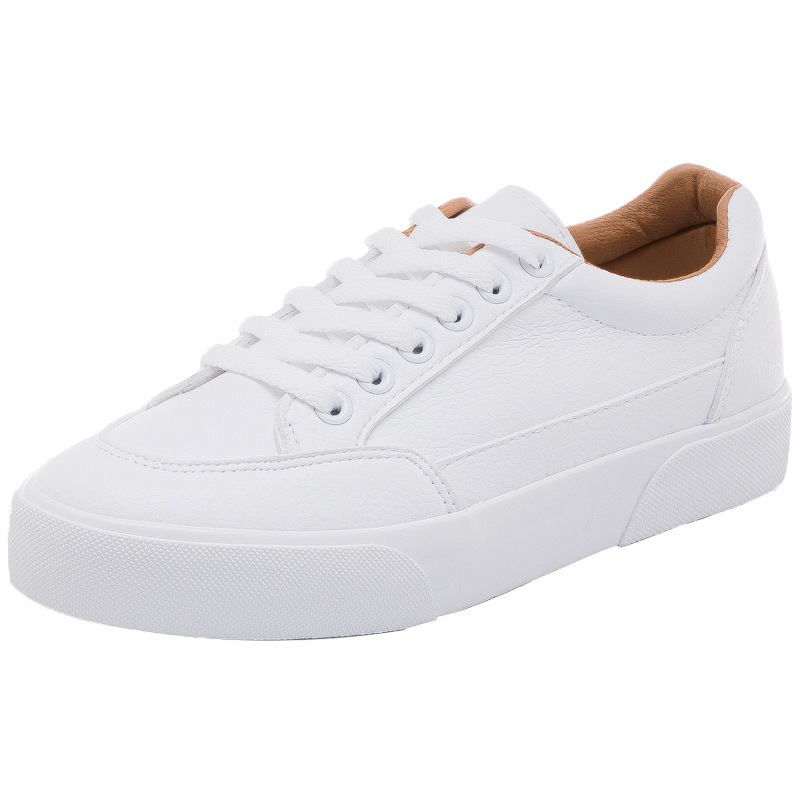 ddoo spring white shoes women's shoes 2024 Spring and Autumn new student Korean style versatile sneakers flat white shoes