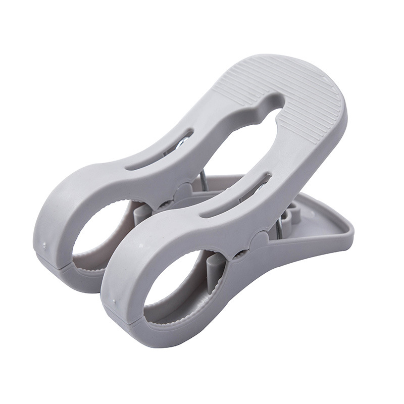 Household large clothes clip quilt drying clip windproof clip multi-functional fixed plastic clothes clip quilt drying clip