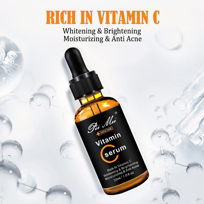 Cross-border Vitamin C essence liquid moisturizing facial moisturizing brightening vc skin care wholesale Vitamin C Serum
