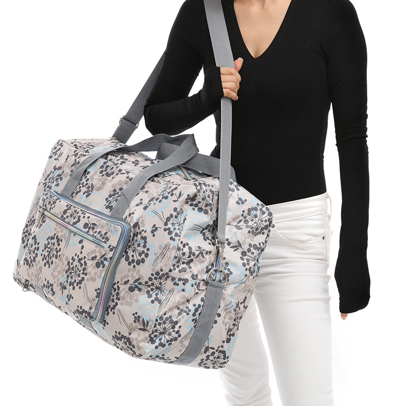 Folding travel bag handbag women's folding large capacity short-distance men's boarding waterproof luggage maternity bag 031