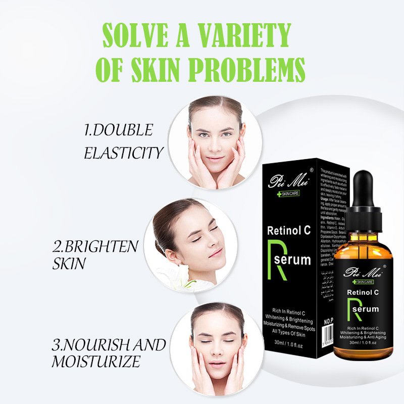 PEIMEI Cross-border Retinol Essence Water Rehydration Brightening Anti-Primer A- alcohol Stock Solution Wholesale Face Serum