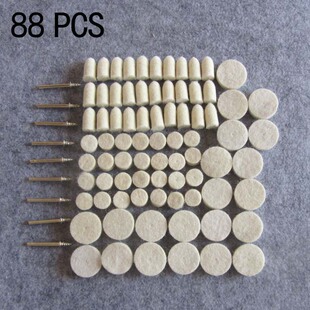 Wholesale nail electric grinding head wool polishing wheel wool grinding head set grinding tool polishing cylindrical grinding head 129pc
