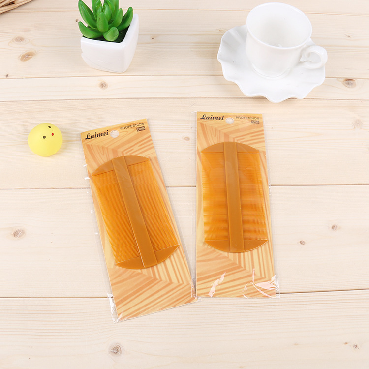 2 yuan store supply plastic grate super dense fine tooth thickened lice comb dandruff cleaning comb household comb for the elderly