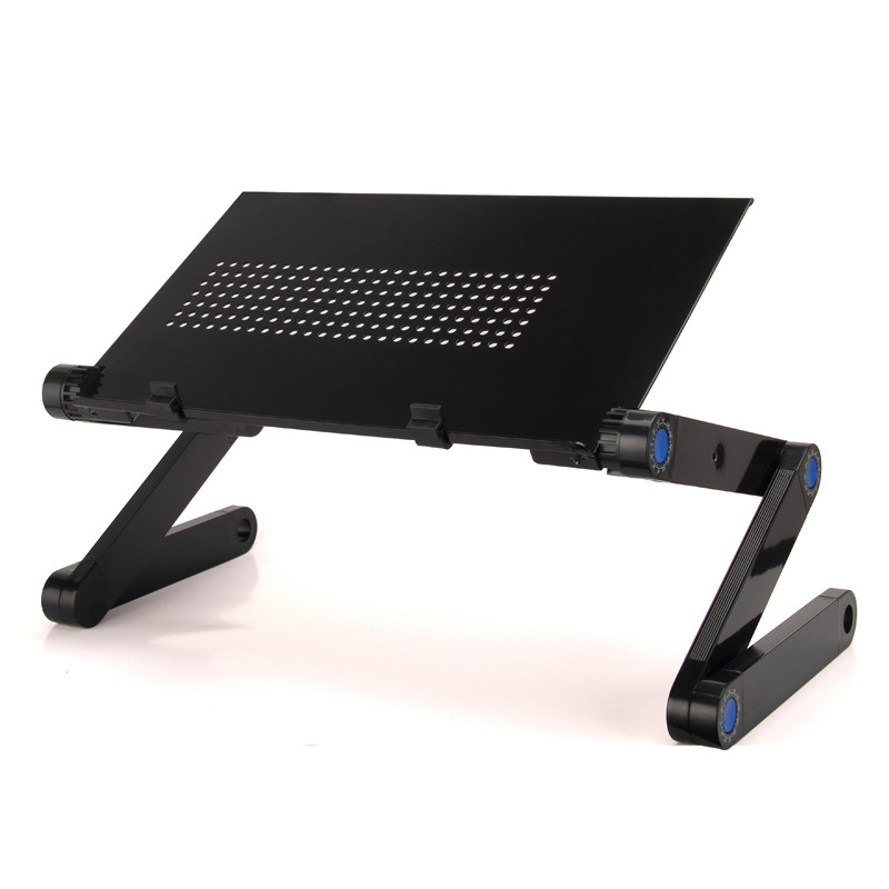 Heat Dissipation Laptop Table Laptop Bracket Flat Bed Table Aluminum Alloy Computer Table Folding Small Table