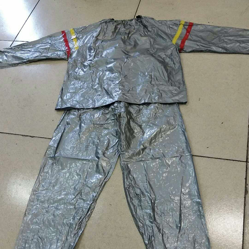 Manufacturers supply three warm clothes sports pvc sauna suit sweating clothes sweating clothes men and women