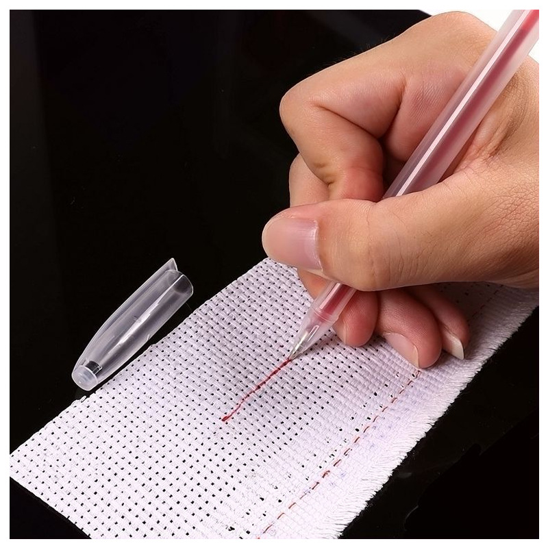Water soluble refill pen holder factory direct transparent neutral pen water soluble pen holder cross stitch pen case Wholesale