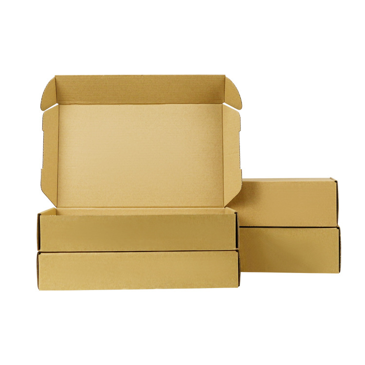 Small Packaging Express Special Carton Color Aircraft Box White Clothing Extra Hard Corrugated Hand Aircraft Box