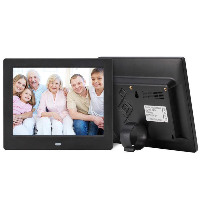 8-inch electronic album digital photo frame insert SD card boot automatic loop playback video picture product advertisement