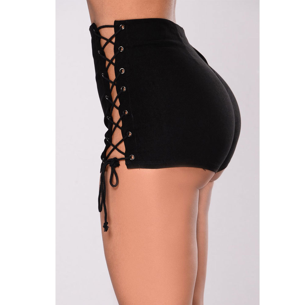 Medium Waist Corns Bandage Short Hot Pants 2023 Summer Amazon eBay European and American Cross-border Women's Jeans