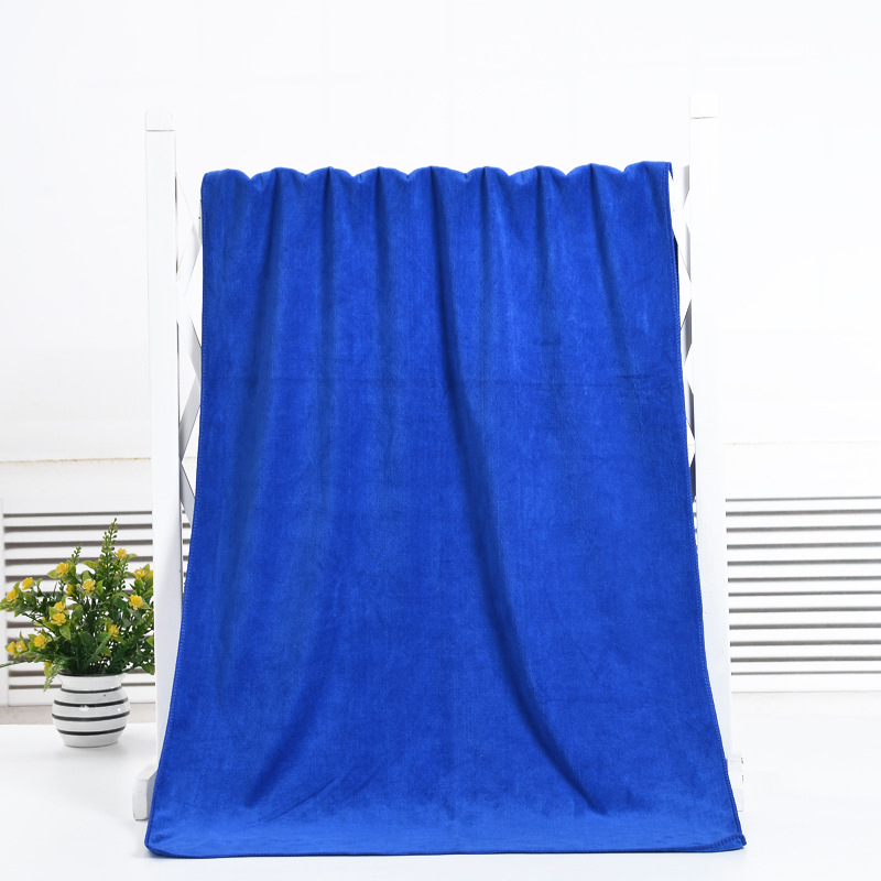 Housekeeping cleaning cloth wholesale beauty salon thickened dry hair towel towel absorbent lint kindergarten square towel