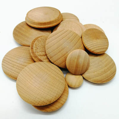 Factory direct supply wholesale beech wood staircase wooden cover furniture hole plug wooden plug solid wood decorative wooden cover wholesale stair accessories