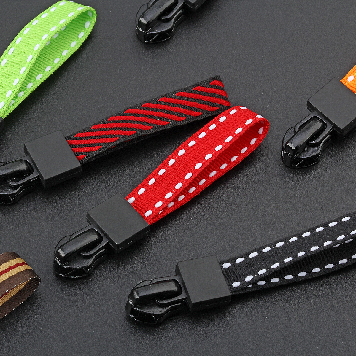 [06] Ribbon zipper pull in stock No. 5 zipper rope zipper pull rope zipper lanyard pull rope pull