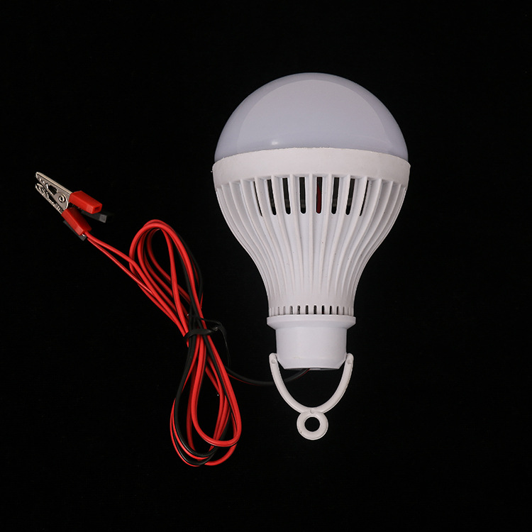 Светодиодная лампа низкого напряжения в стойле ночной рынок 12V Аккумуляторный автомобиль с кабелем в стойле 5VLED лампа с зажимом лампы