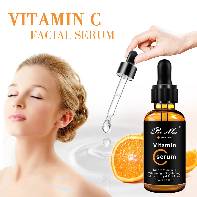 Cross-border Vitamin C essence liquid moisturizing facial moisturizing brightening vc skin care wholesale Vitamin C Serum