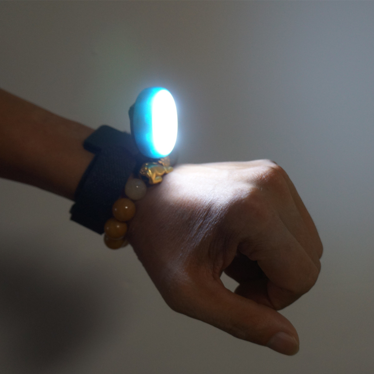 Factory Custom USB Charging Night Run Hiking Wrist Light Backpack Light Pet Warning Light Bike LED Tail Light
