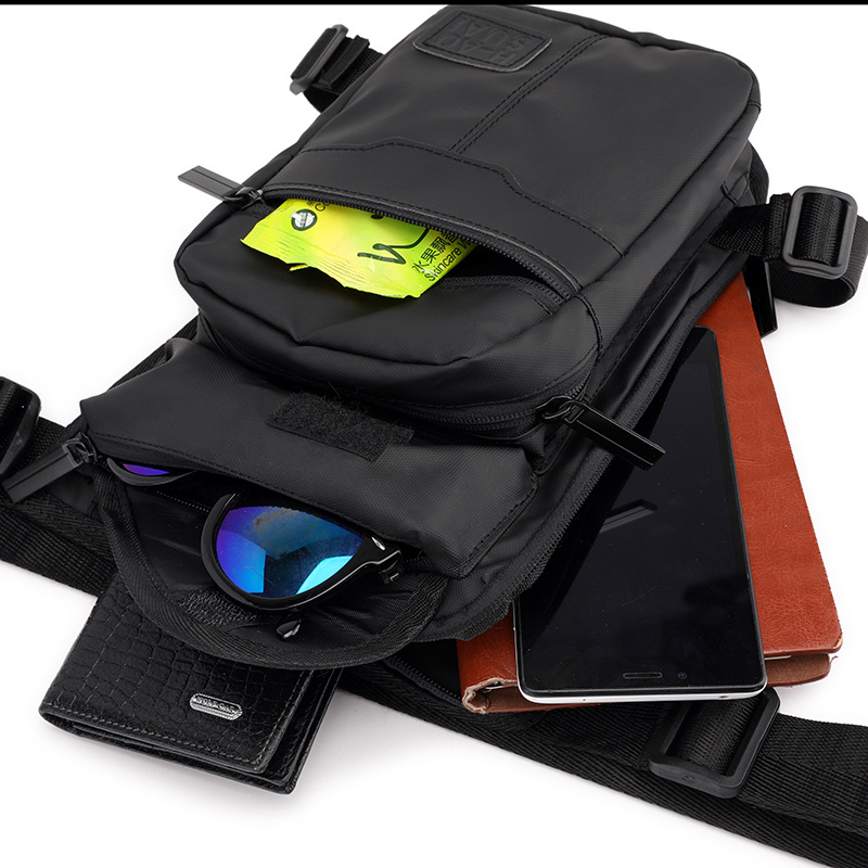 New Tactical Riding Leg Bag Multifunctional Waterproof Outdoor Waist Bag Men's and Women's Sports Chest Bag Crossbody Bag Shoulder Bag