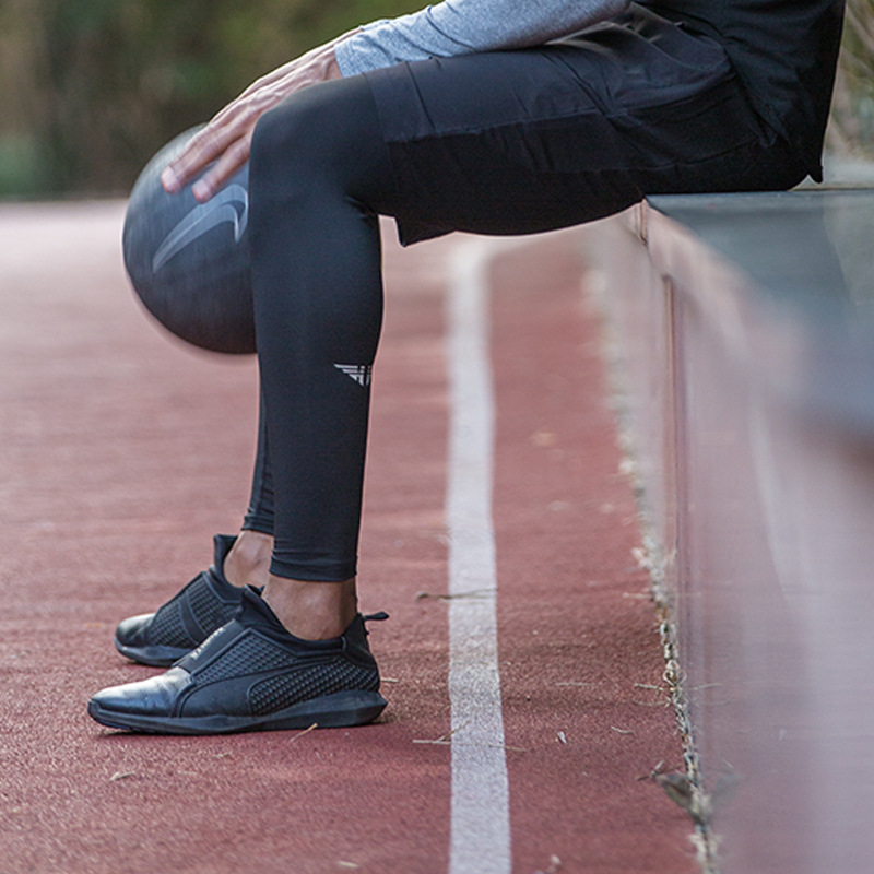 Sports Pants Men's Quick-drying Basketball Tight Compression Leggings Sports Outdoor Fitness Trousers Men's Compression Pants