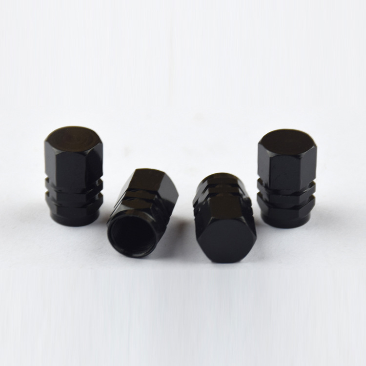 Personalized tire cap aluminum alloy valve cover car valve cap Universal belt packaging 4 one card