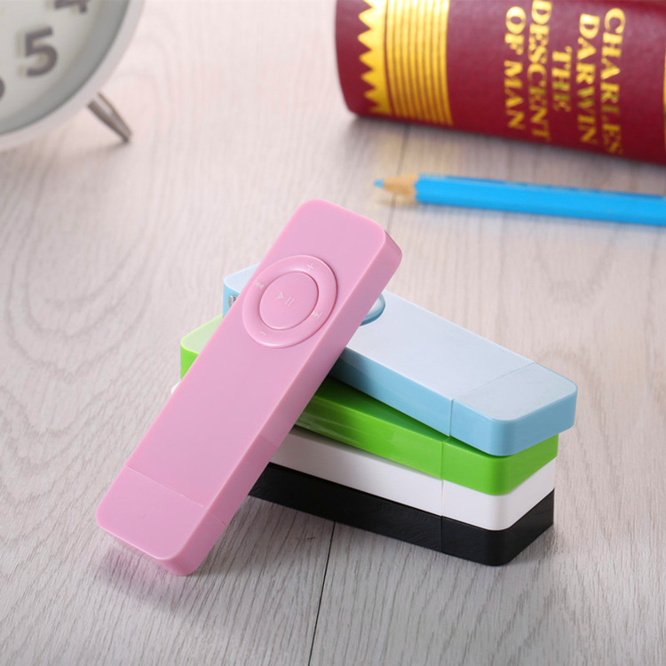 Cross-border new MP3 player long USB in-line card MP3 students English listening learning Walkman
