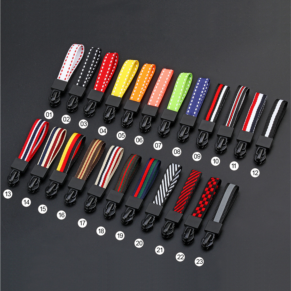 [06] Ribbon zipper pull in stock No. 5 zipper rope zipper pull rope zipper lanyard pull rope pull
